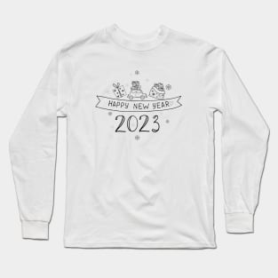 Happy New Year 2023 Long Sleeve T-Shirt